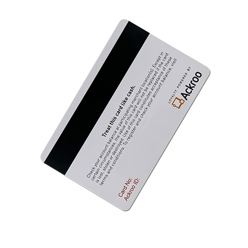 Hico Magnetic Stripe PVC Barcode Vip ບັດສະມາຊິກ