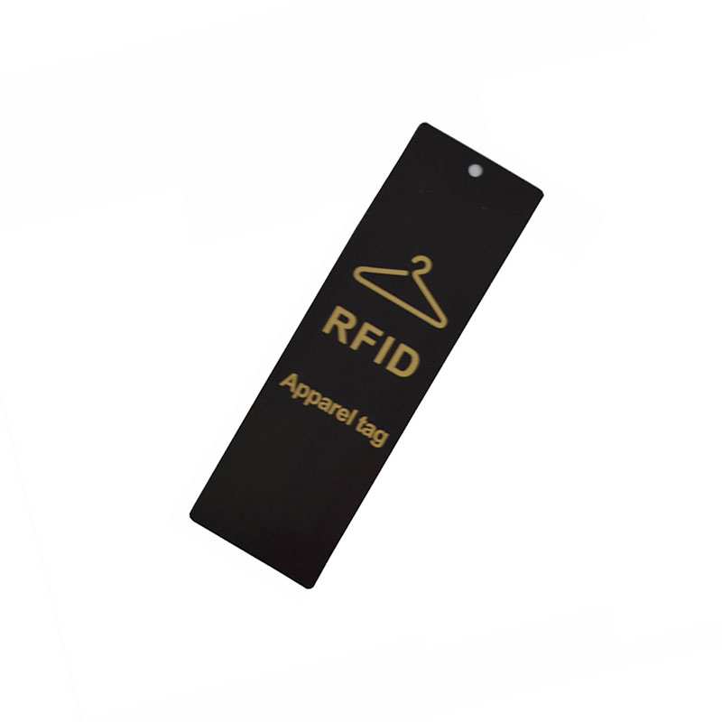 RFID Clothes Paper Hangtag RFID Apparel Tags Jeans Shirt ປ້າຍ RFID