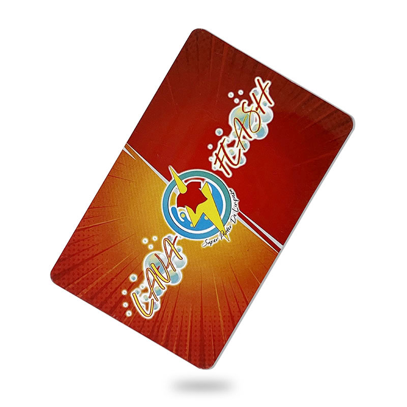 ບັດ RFID Composite Card 125Khz + 915Mhz Pvc RFID Card