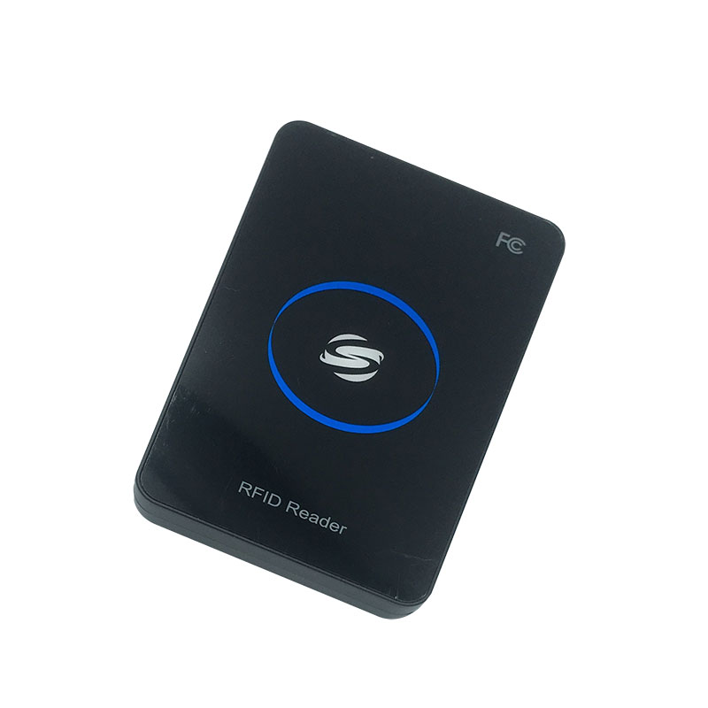 RS232 Port IC RFID Reader ຮອງຮັບ ISO15693 Smart Cards Proximity Card Reader